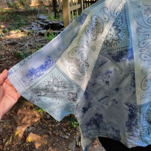 Urban Outfitters Kayla Mixed Bandana Top NWOT Size M - Picture 7 of 12